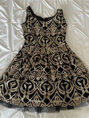 romeo and juliet couture gold dress & | Dresses | Romeo Juliet Couture Cocktail multi tiered